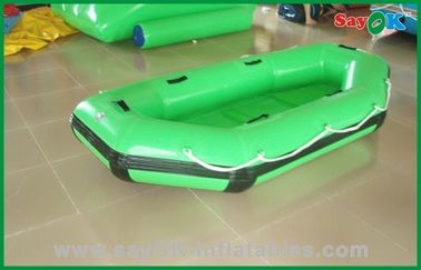 طفل أخضر pvc زورق قابل للنفخ تجاريّ قابل للنفخ ماء لعبة