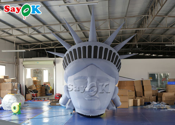 4mH مخصص نفخ المنتجات تمثال الحرية نموذج