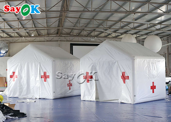 خيمة المستشفى الميداني المتنقلة 3x3mH خيمة طوارئ قابلة للنفخ للمجال العسكري