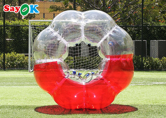 نفخ الكرة لعبة في الهواء الطلق لعبة TPU PVC الجسم زورب كرات كرة القدم فقاعة شفافة