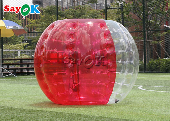 نفخ الكرة لعبة في الهواء الطلق لعبة TPU PVC الجسم زورب كرات كرة القدم فقاعة شفافة