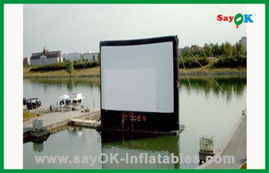 شاشة فيلم محمولة في الهواء الطلق قابلة للنفخ في شاشة تلفزيون قابلة للنفخ L4m XH3m في الماء
