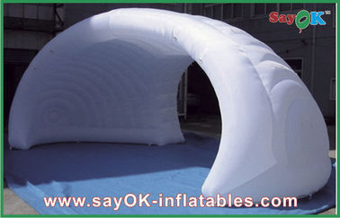 خيمة عائلية للهواء مخصصة خيمة صغيرة قابلة للنفخ في الهواء الطلق خيمة إعلانية قابلة للنفخ