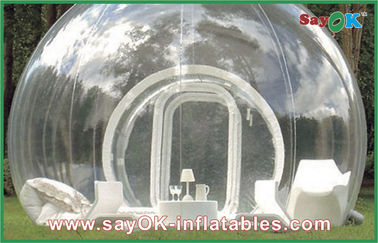 المحمولة في الهواء الطلق نفخ فقاعة خيمة مخصصة العملاق شفافة الحديقة خيمة