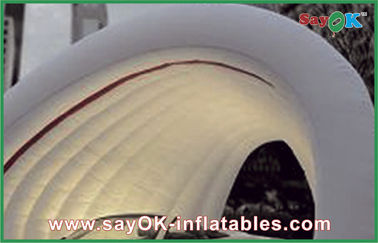 خيمة الأبيض نفخ الهواء ضخمة للتجارة إظهار / الإعلان أكسفورد القماش