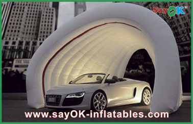 خيمة الأبيض نفخ الهواء ضخمة للتجارة إظهار / الإعلان أكسفورد القماش