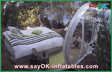 خيمة قبة شفافة PVC نفخ شفافة، نفخ خيمة فقاعة