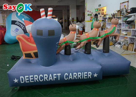 ثلاثة غزلان نفخ زينة العيد