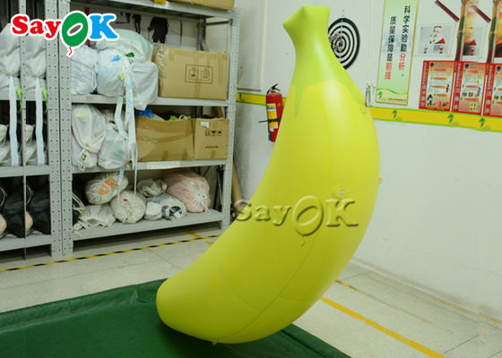 1.5mH معلقة PVC بالون نفخ الموز نفخ لتزيين الحدث