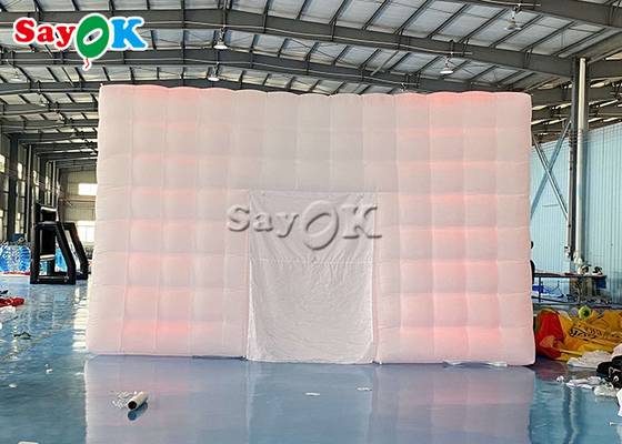 خيمة قابلة للنفخ في الهواء الطلق مخصصة 6m 20ft خيمة مربعة قابلة للنفخ حفل زفاف