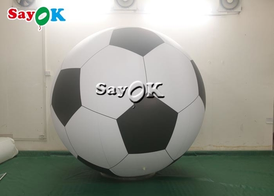 كرة رياضية مستديرة الشكل كرة القدم نفخ بالونات الهواء