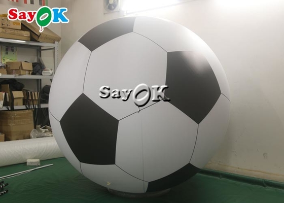 كرة رياضية مستديرة الشكل كرة القدم نفخ بالونات الهواء