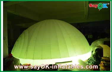 حدث LED نفخ الهواء خيمة مع أكسفورد القماش / خيمة نفخ مخصصة نفخ القباني خيمة كبيرة قابلة للنفخ