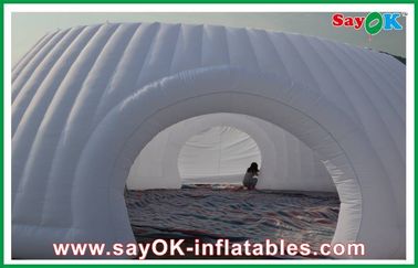 في الهواء الطلق العملاق حفل زفاف خيمة نفخ أكسفورد القماش نفخ الهواء خيمة ، قطرها 5 متر خيمة الهواء للتخييم