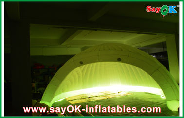 عالية الجودة ملهى ليلي خيمة التخييم نفخ الهواء خيمة الإضاءة مع 210D أكسفورد القماش بنفايات