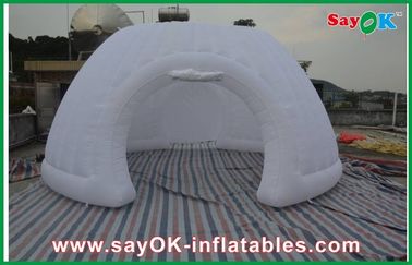 خيمة حفلات قابلة للنفخ بإضاءة ليد للحفلات ضياء 5 متر خيمة هوائية قابلة للنفخ / خيمة تخييم قابلة للنفخ قابلة لإعادة الاستخدام عمر طويل