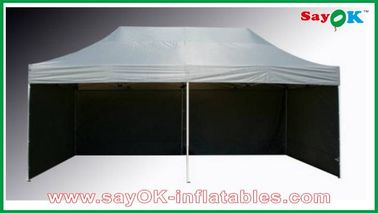 L6m س W3m أكشاك خيمة للطي المظلة مع 3 الجدران الجانبية إطارات الحديد المقاوم الشمس