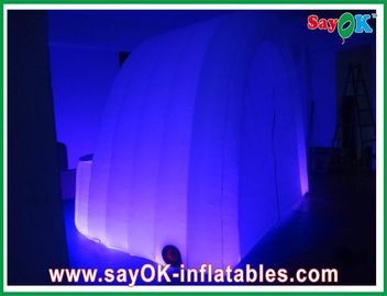شريط عرض النادي الليلي مع مصباح LED للإعلان عن شريط قابل للنفخ لشهادة UL منفاخ PVC L4 X W4 X H3.5m