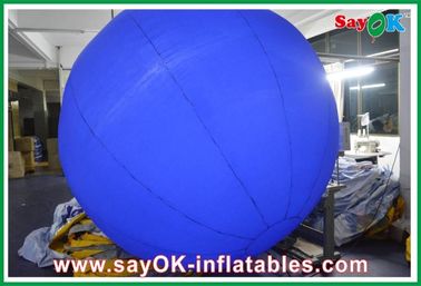 أزرق خارجيّ قابل للنفخ كرة صنع وفقا لطلب الزّبون مع 12 لون يقود ضوء