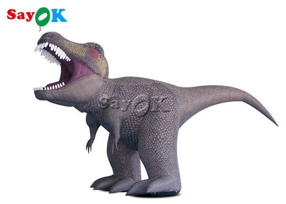 الماسكوت الضخم القابل للنفخ T-Rex القابل للنفخ Tyrannosaurus الديناصور شخصيات الرسوم المتحركة لحفلات عيد ميلاد