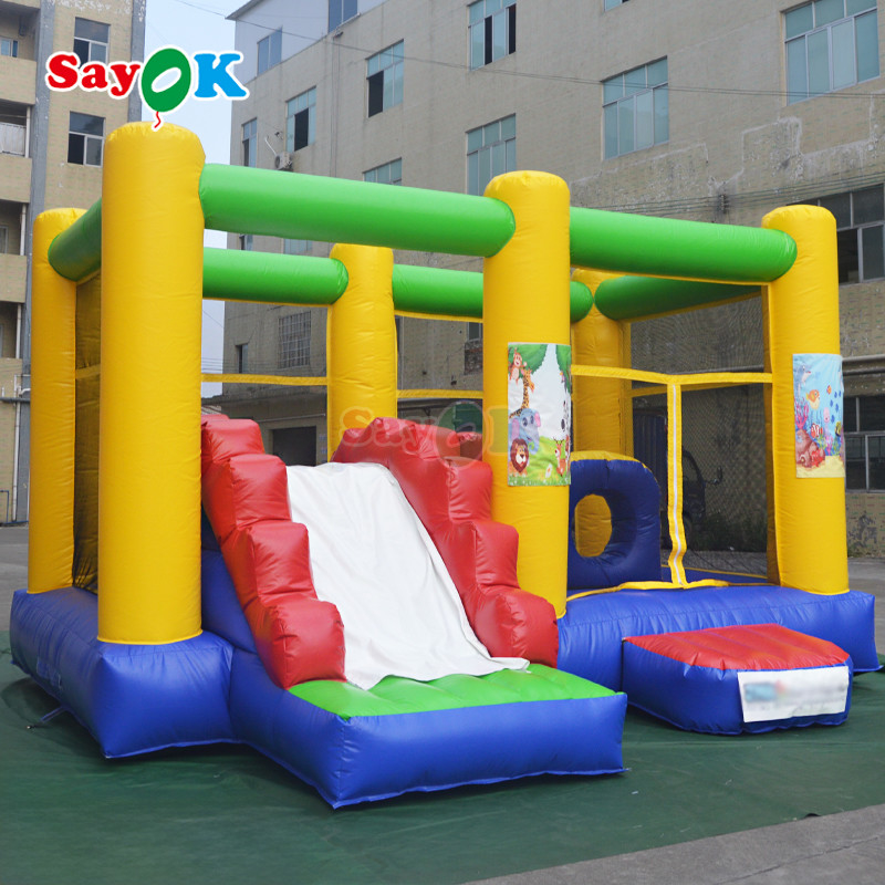 Sayok Commercial Bounce House المضخات القصر المضخات المضخات في الهواء الطلق المضخات للحفلات