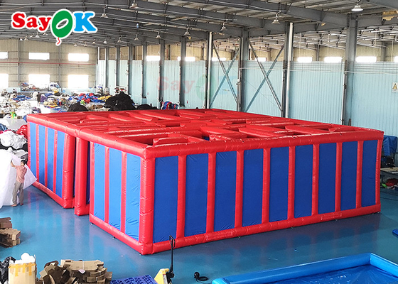 9m 27ft نفخ الألعاب الرياضية في الهواء الطلق عقبة بالطبع تفجير المتاهة ألعاب نفخ للأطفال