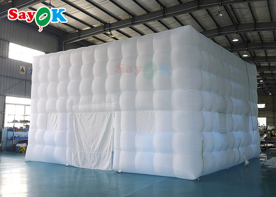 خيمة مضخمة للتخييم 8x8x5m خيمة حديقة مضخمة مدعومة في الهواء الطلق