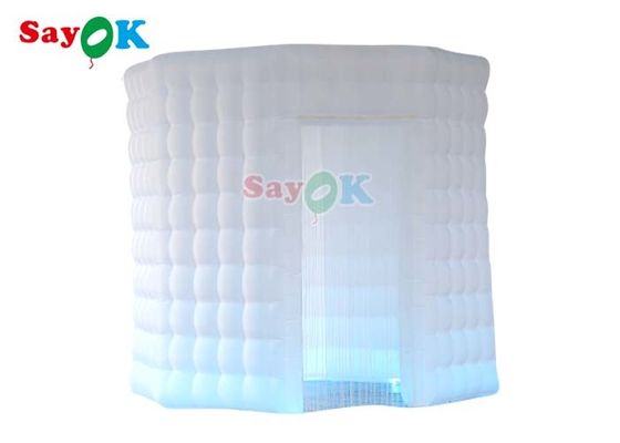 كشك تصوير قابل للنفخ مضاد للماء 2.5x2.5mH ​​طباعة رقمية