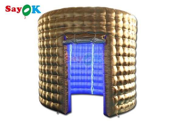 حفلة أطفال الصورة الكهربائية فوق رأس 360 LED Light Photo Booth