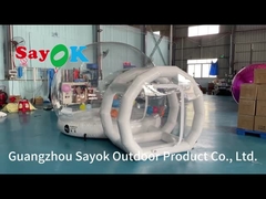 فئة تجارية من البروتوكول الحمراء بيت الأطفال الحفلة القبة الواضحة البالون خيمة الحديقة