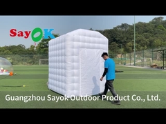 خيمة اليوغا الساخنة المضخمة للبيت خيمة اليوغا الخارجية غرفة اليوغا الشخصية المحمولة