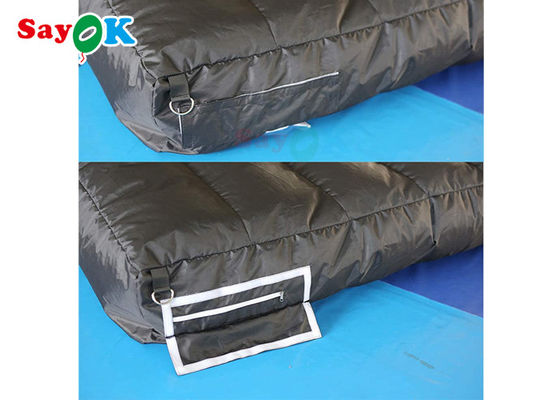 خيمة النفق المضغوطة ذات العشب الأسود متعددة الوظائف للأنشطة المعارض