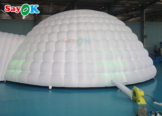 أكسفورد القماش 8 متر نفخ خيمة التخييم تفجير خيمة قبة لمتحف علم الفلك
