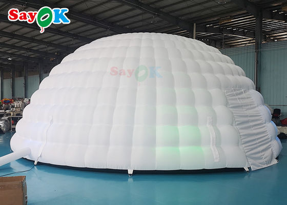 أكسفورد القماش 8 متر نفخ خيمة التخييم تفجير خيمة قبة لمتحف علم الفلك