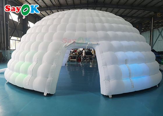 أكسفورد القماش 8 متر نفخ خيمة التخييم تفجير خيمة قبة لمتحف علم الفلك