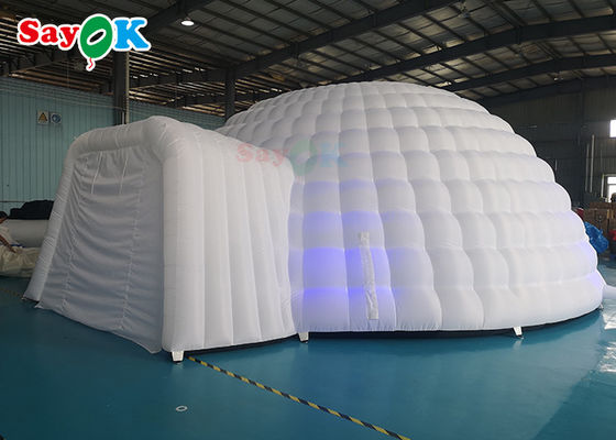 أكسفورد القماش 8 متر نفخ خيمة التخييم تفجير خيمة قبة لمتحف علم الفلك