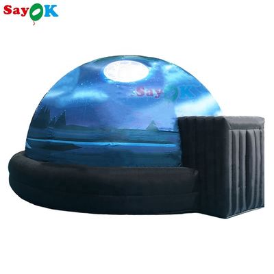 Eco-friendly 15-95 People Capacity 4m to 10m Diameter Portable Projection Dome Inflatable Planetarium