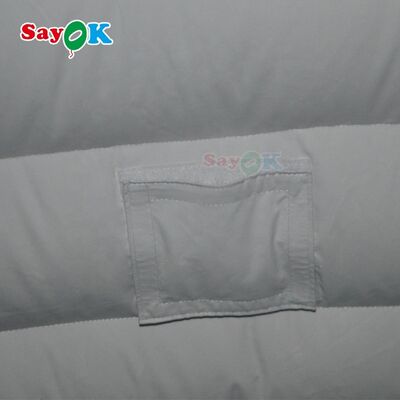 خيمة قبة فلكية OEM ثلاثية الأبعاد، قبة بلانيتاريوم، سينما رقمية متنقلة، جهاز عرض نجوم، خيمة قبة فلكية قابلة للنفخ مع غطاء