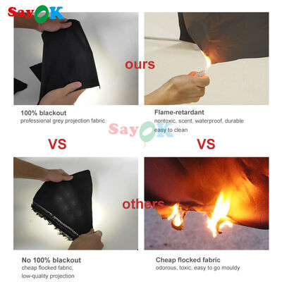 خيمة قبة الإسقاط القابلة للنفخ لعلم الفلك في مدرسة Sayok، خيمة قبة القبة السماوية القابلة للنفخ، قبة القبة السماوية