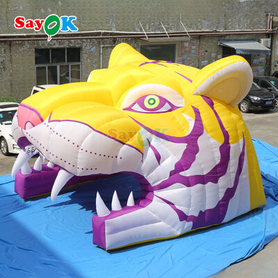 خيمة النفق المتنفخة المقاومة للأشعة فوق البنفسجية المقاومة للمياه المحمولة لأحداث كرة القدم والرياضة في الهواء الطلق