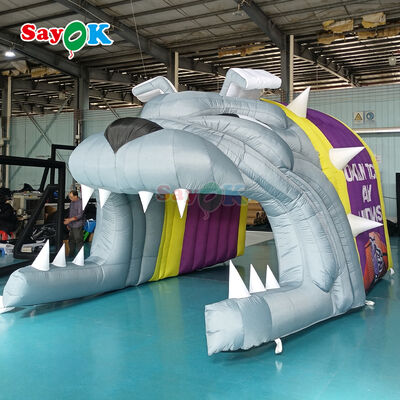 Custom Inflatable Tunnel Tent with Durable 210D Oxford Cloth for Portable and Easy Setup Football Sports