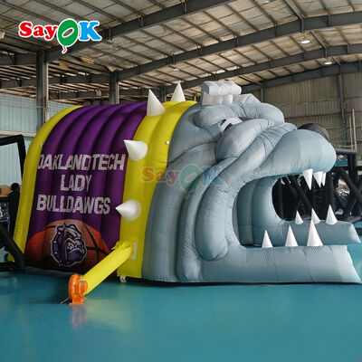 Custom Inflatable Tunnel Tent with Durable 210D Oxford Cloth for Portable and Easy Setup Football Sports