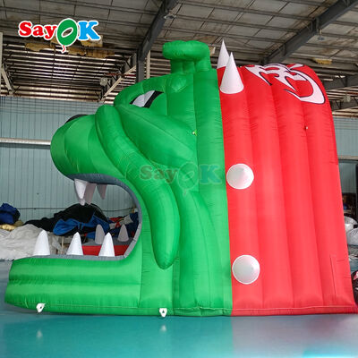 Custom Bulldog Inflatable Football Sports Tunnel with Durable 210D Oxford Cloth and Easy Setup