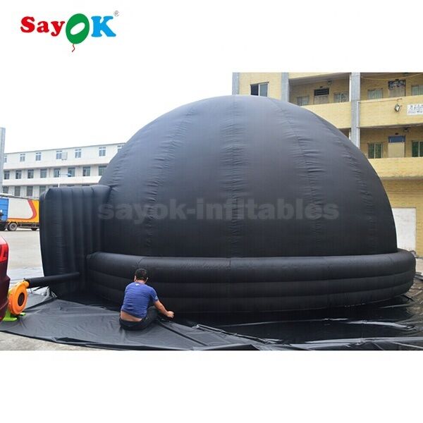 360 درجة القبة الكاملة أطفال المدارس المعدات نجمة السينما خيمة الإسقاط المتنقلة المحمولة القبة الكوكبية القابلة للنفخ للبيع