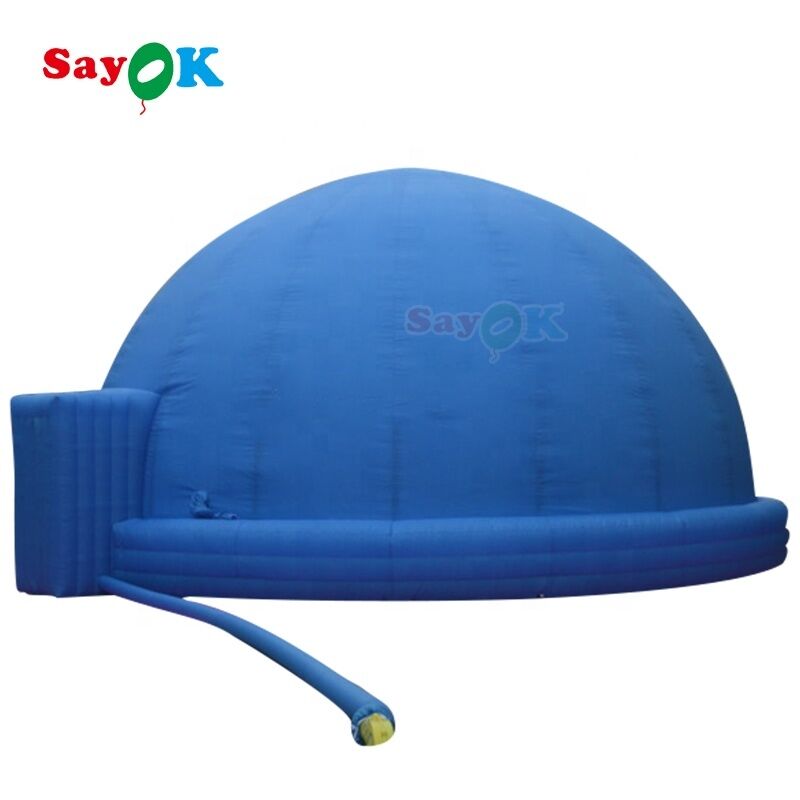 خيمة قبة فلكية OEM ثلاثية الأبعاد، قبة بلانيتاريوم، سينما رقمية متنقلة، جهاز عرض نجوم، خيمة قبة فلكية قابلة للنفخ مع غطاء