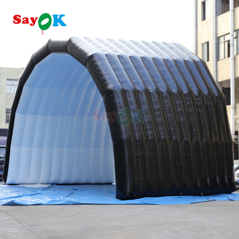 Durable 0.4mm PVC Inflatable Stage Cover Tent Weather-Resistant for Outdoor Events with Customizable Size