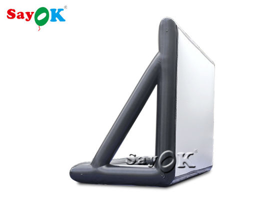 قابل للنفخ الفناء الخلفي شاشة السينما الأماكن العامة 9x6mH بولي كلوريد الفينيل محكم نفخ فيلم العارض الشاشة